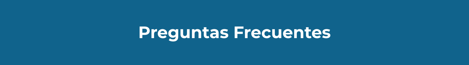 PREGUNTAS FRECUENTES
